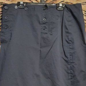 Spiegel lined black pencil skirt EUC